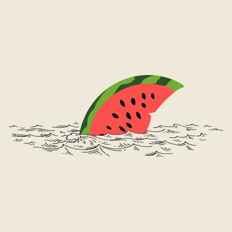 Melon Fin – Un requin mignon en route