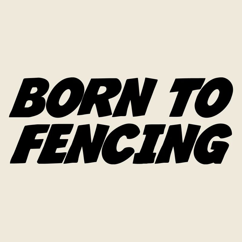 Né pour l'escrime : design dynamique et moderne