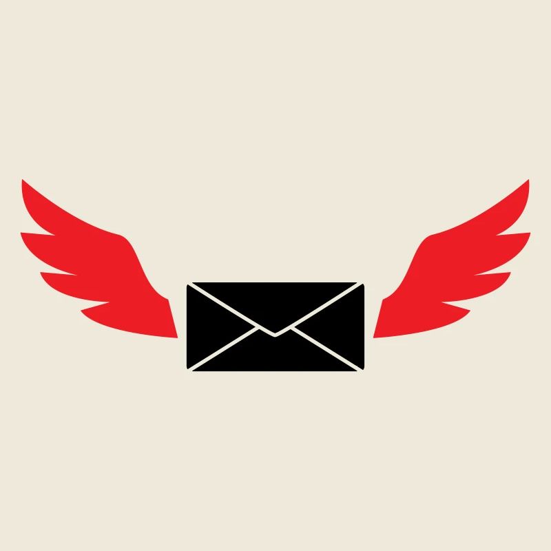 Express Mail Envelope Winged Post
