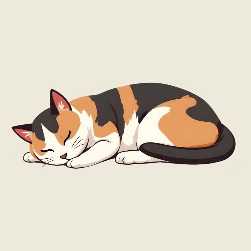 chat endormi