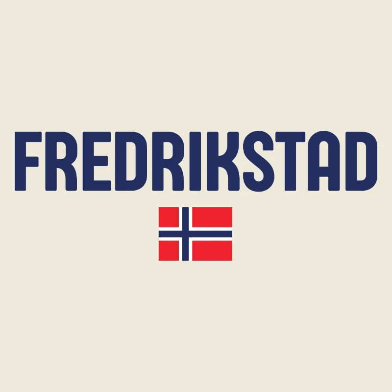 Lebendiges Fredrikstad-Design