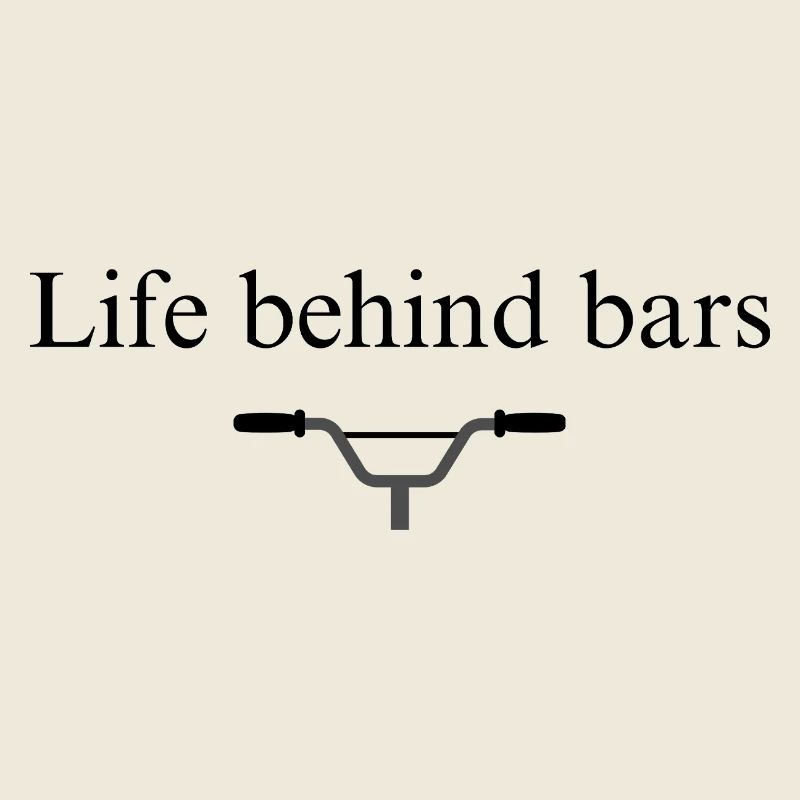 Das Leben hinter Gittern - Geschenkidee für das Fahrrad