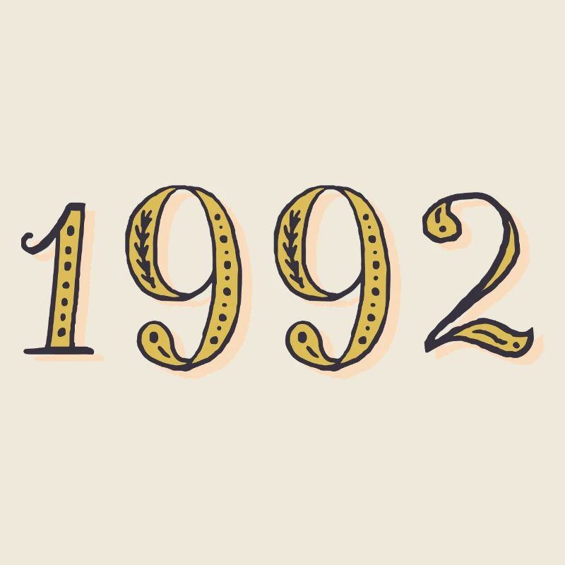 1992 Vintage 1992 Birthday Gift