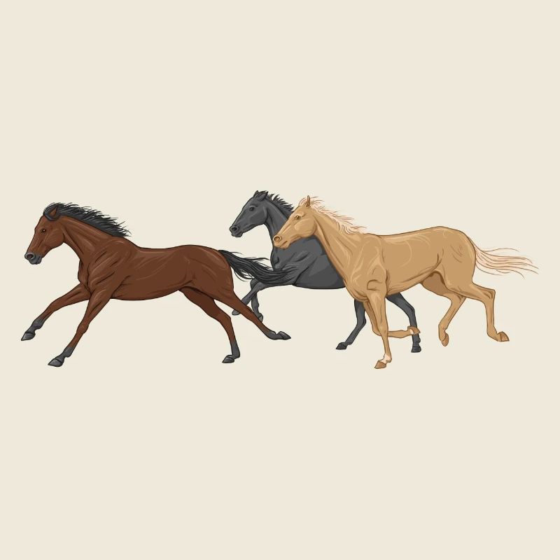 Three Horses