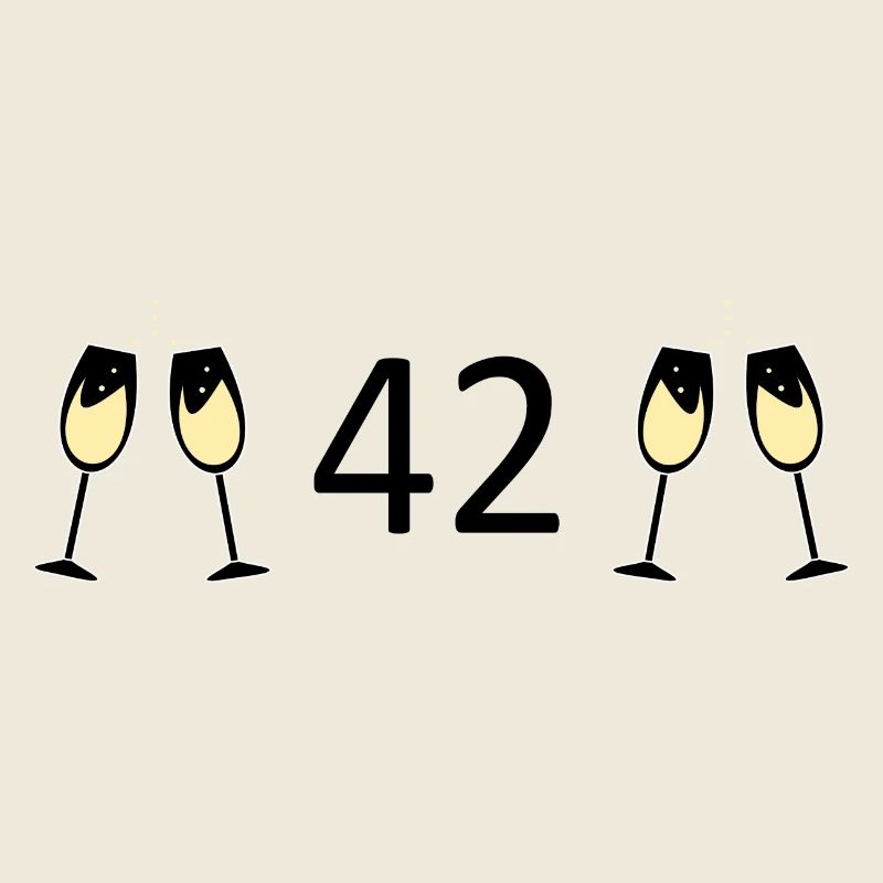 42e anniversaire 42 ans 42 ans numéro 42
