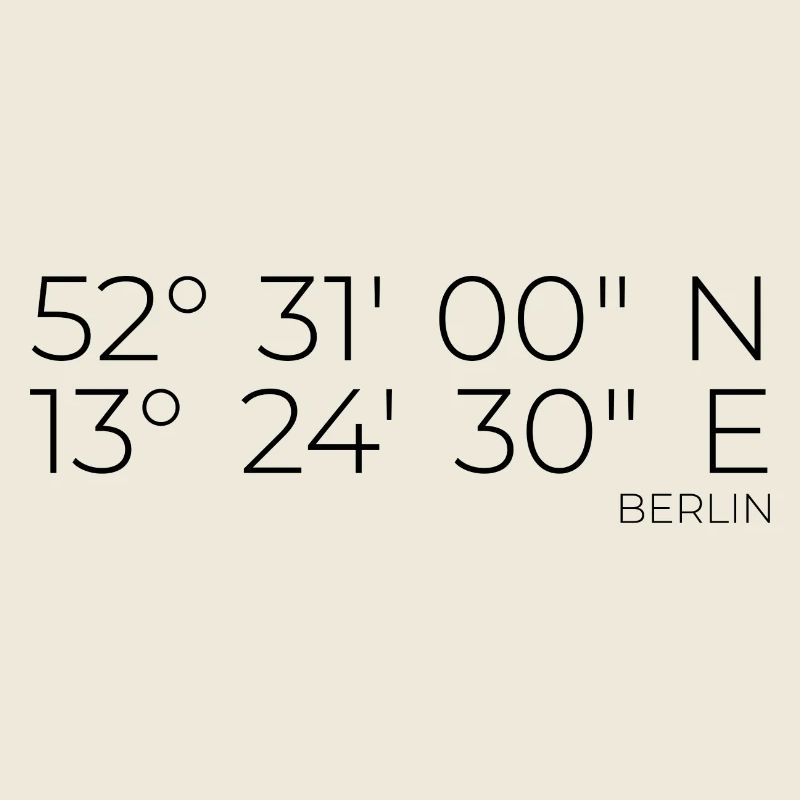 Coordinates Berlin