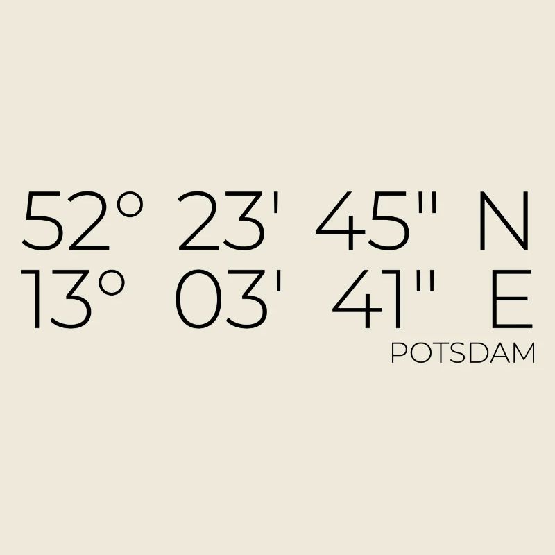 Coordinates Potsdam