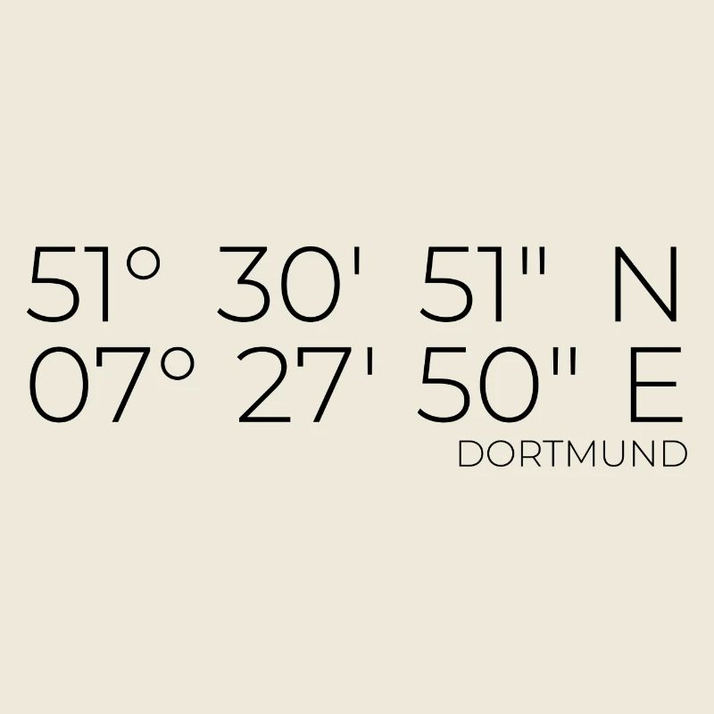 Coordinates Dortmund
