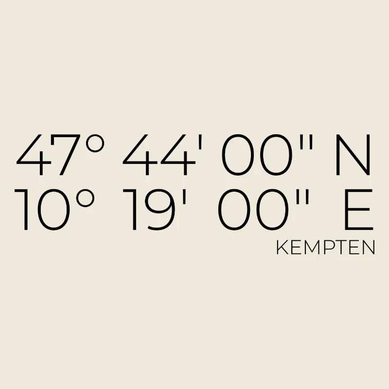 Coordonnées Kempten