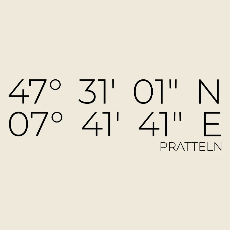 coordinates Pratteln Switzerland