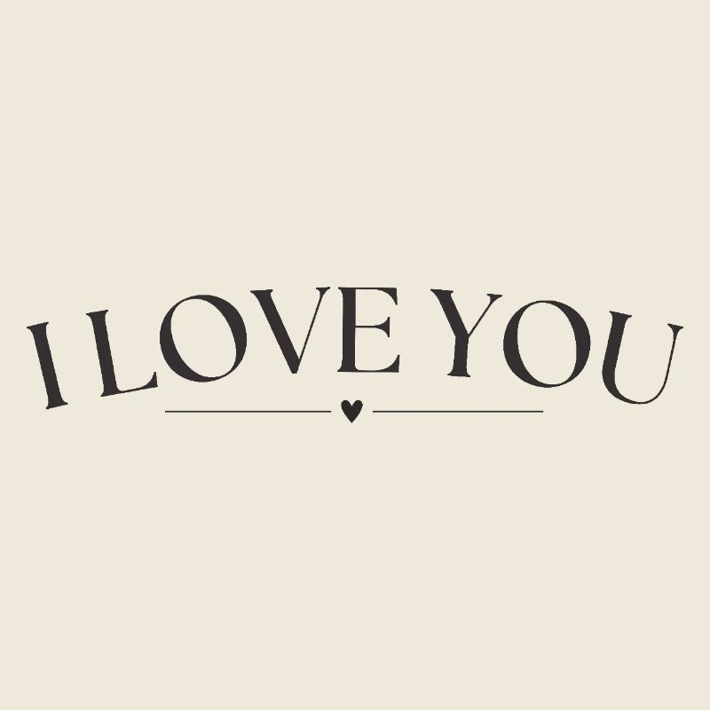 I love you Ich liebe dich
