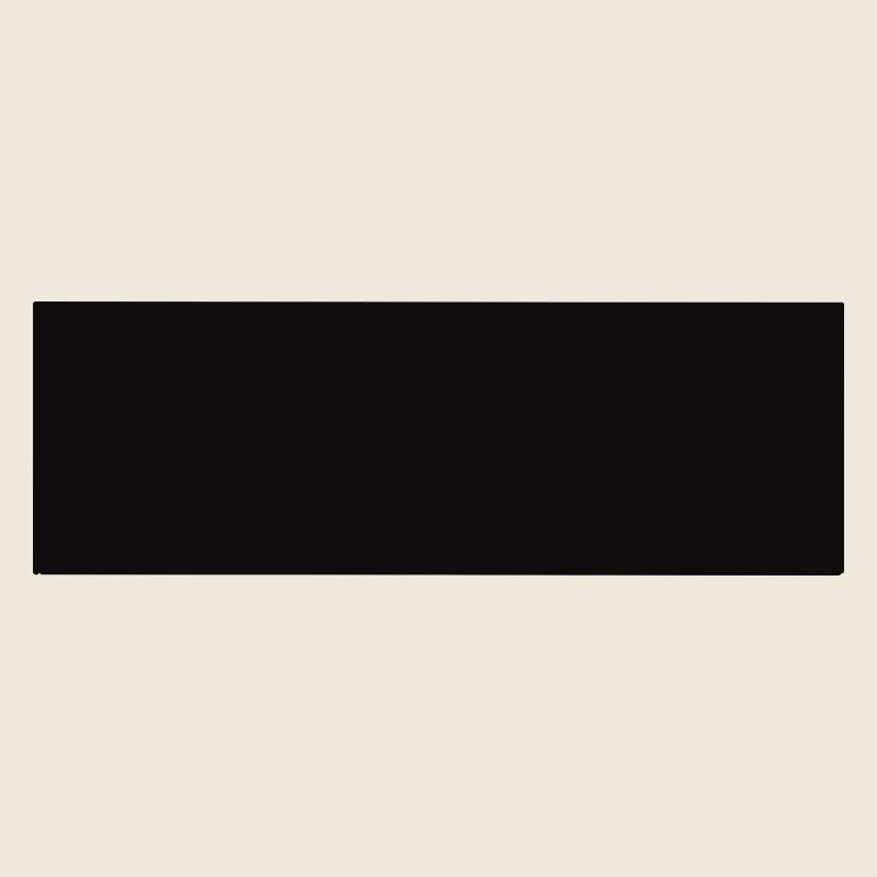 Rectangle abstrait en noir