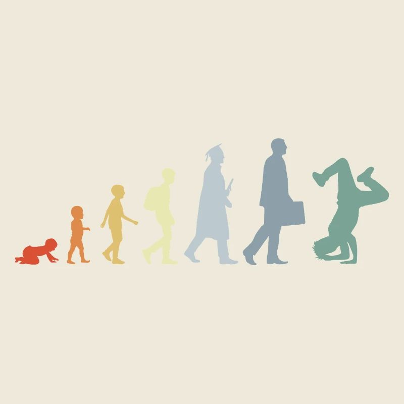 Vintage Breakdancer Evolution