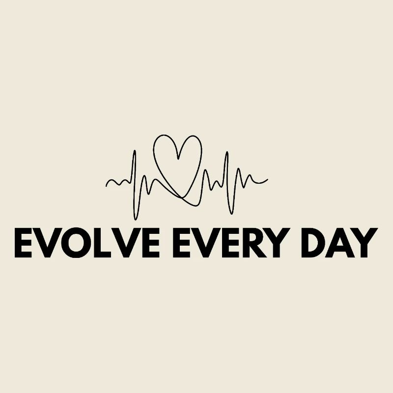 Evolve Every Day Shirt – Growth Mindset Print