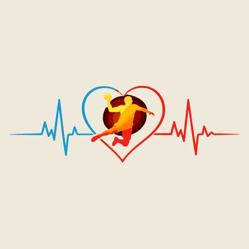 Handball Heartbeat – ECG Handball Player