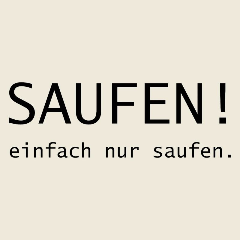 De l’alcool ! Juste en train de boire