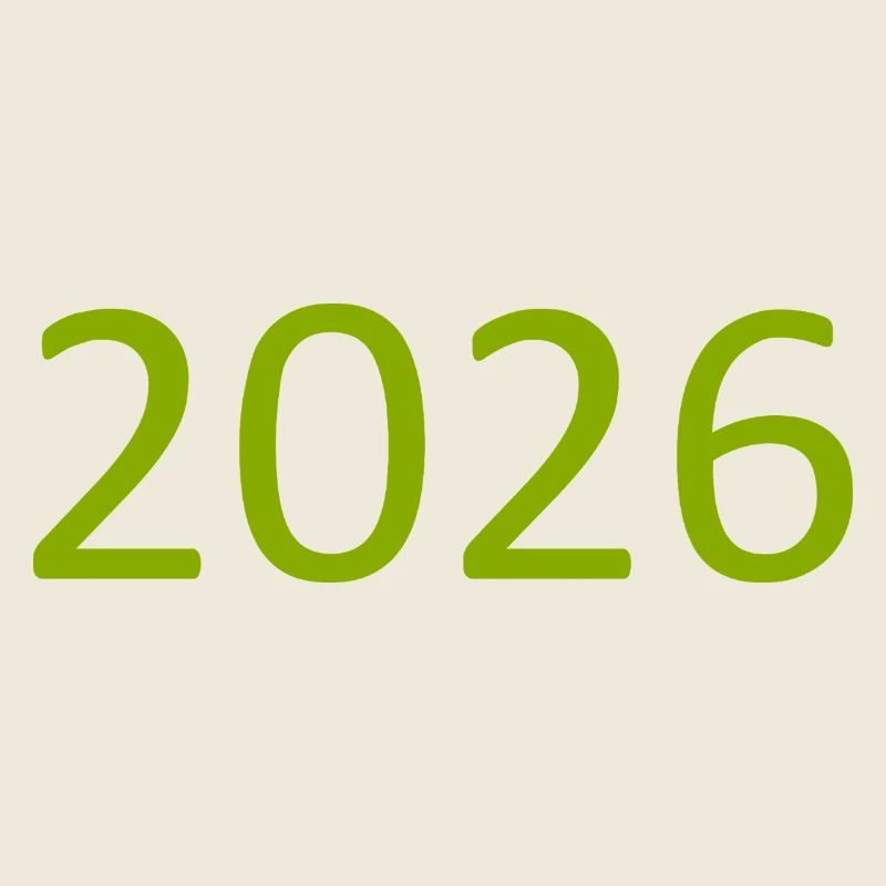 Conception de gabarit pour l’anniversaire vert 2026