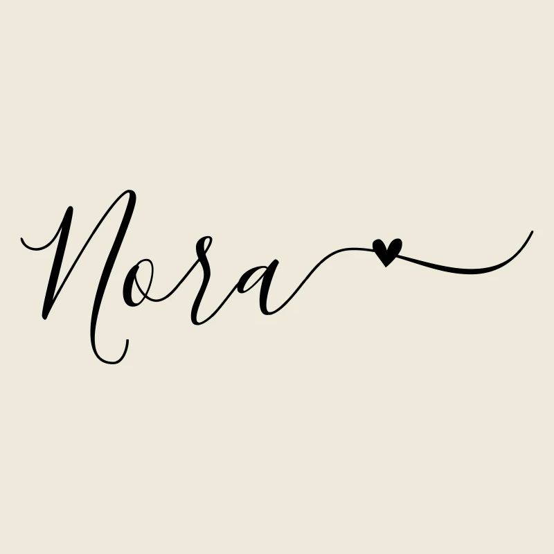 Prénom Nora Prénom décoratif