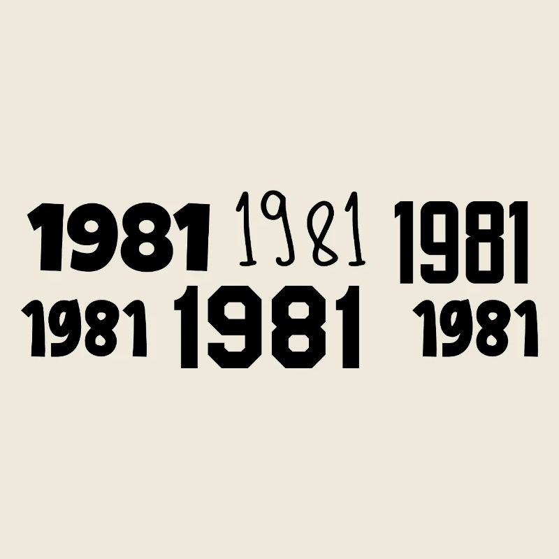 1981 - Génial depuis 1981