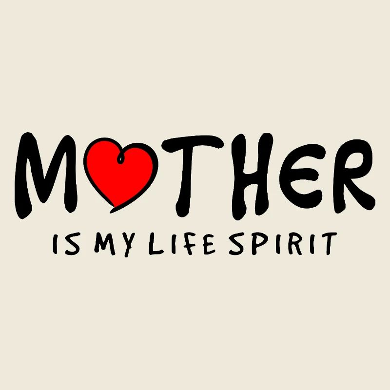 Mutter ist mein Lebensgeist – elegantes Zitat