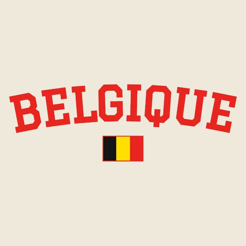 Drapeau belge : Rouge