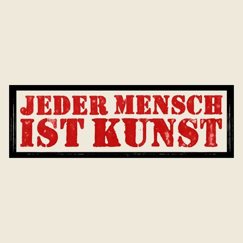 STEMPEL Jeder Mensch ist Kunst