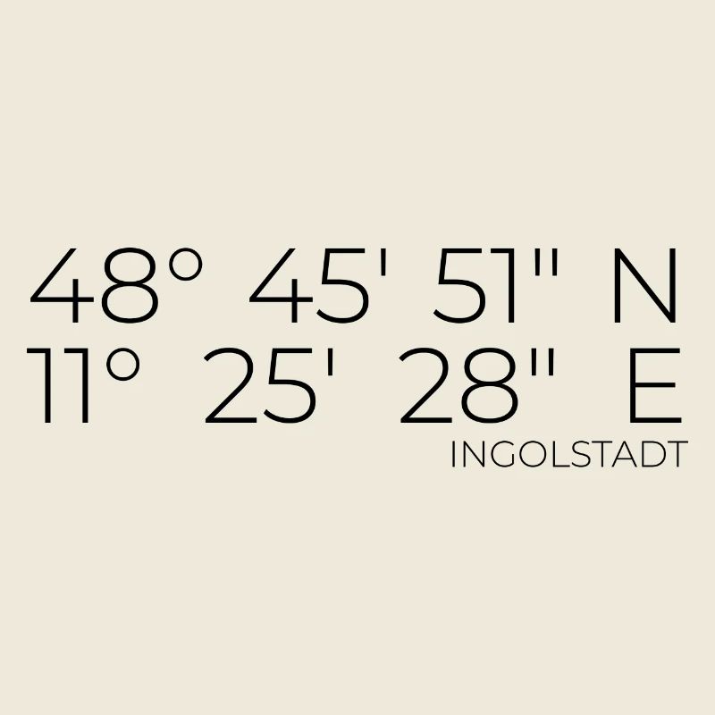 coordinates Ingolstadt