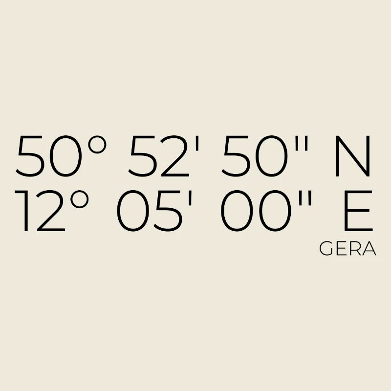 Coordinates Gera