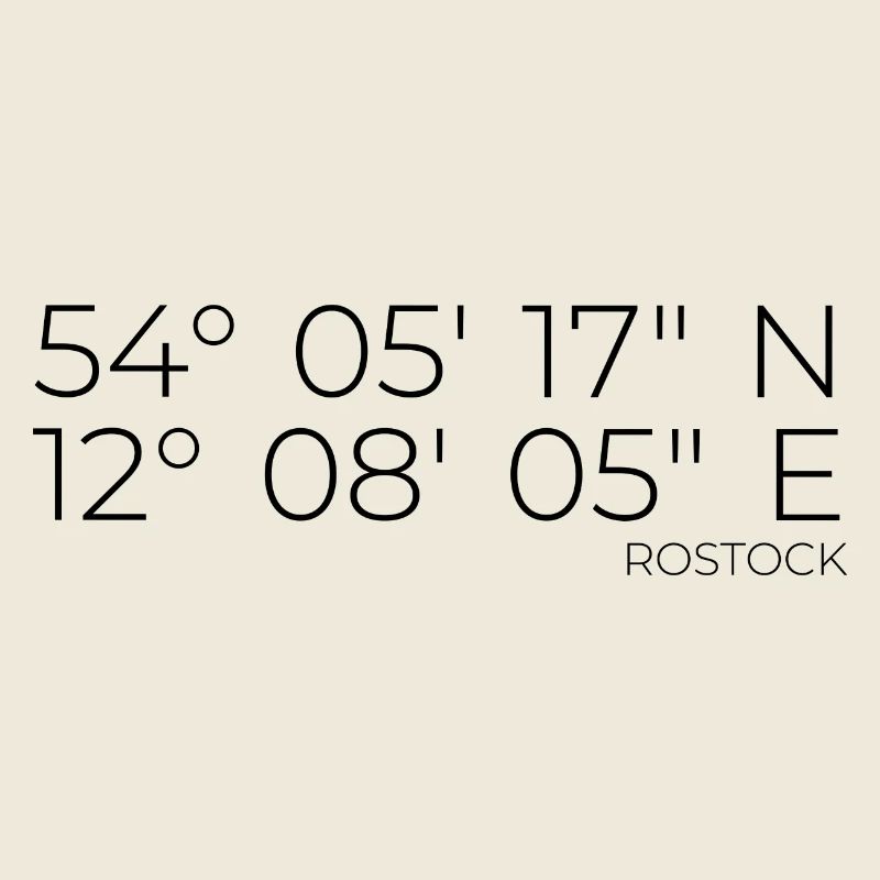 coordinates Rostock