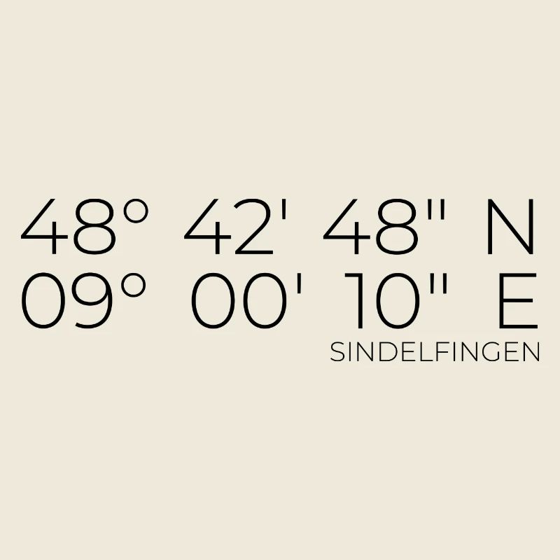 Coordinates Sindelfingen