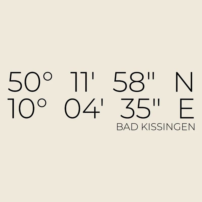 Coordinates Bad Kissingen