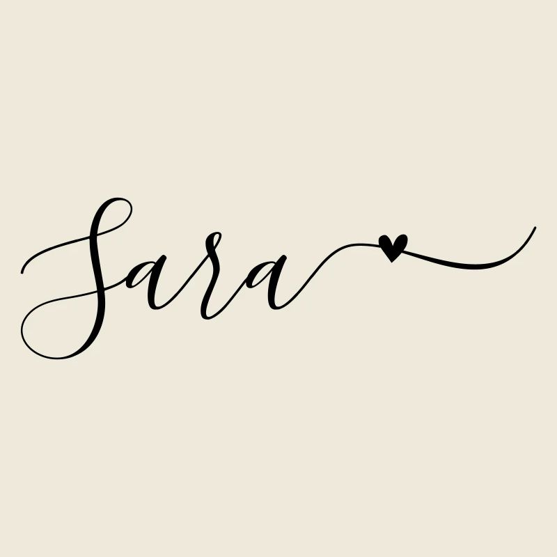 Sara Prénom Décoratif