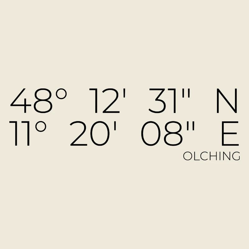 Coordinates Olching Bavaria