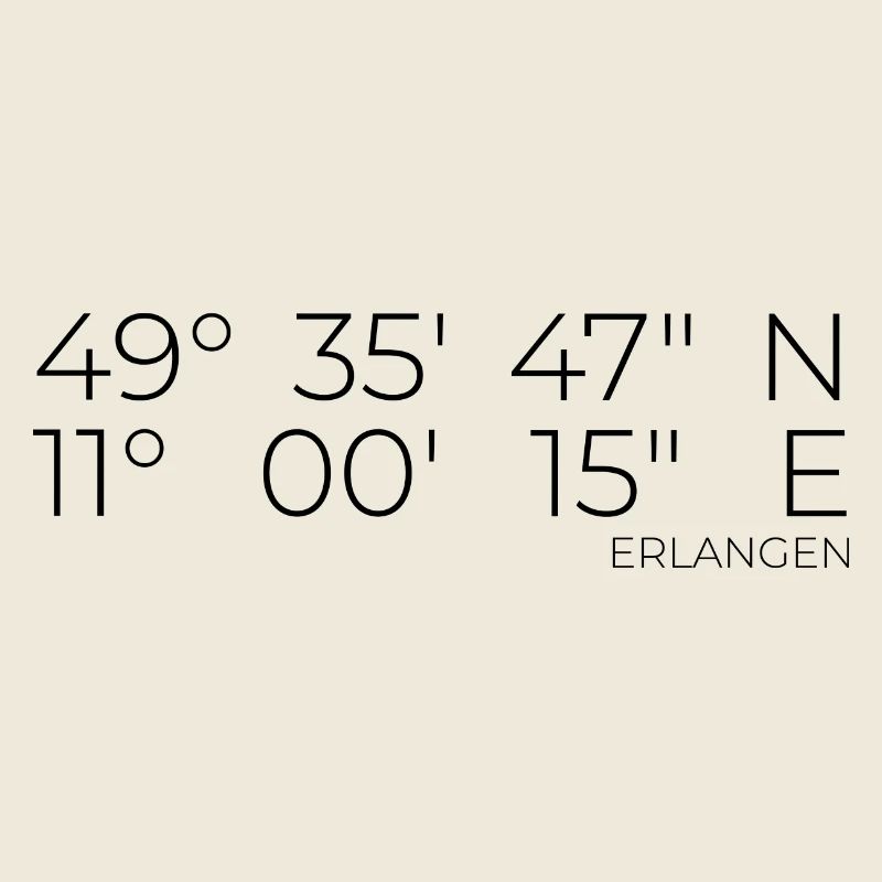 Coordonnées Erlangen