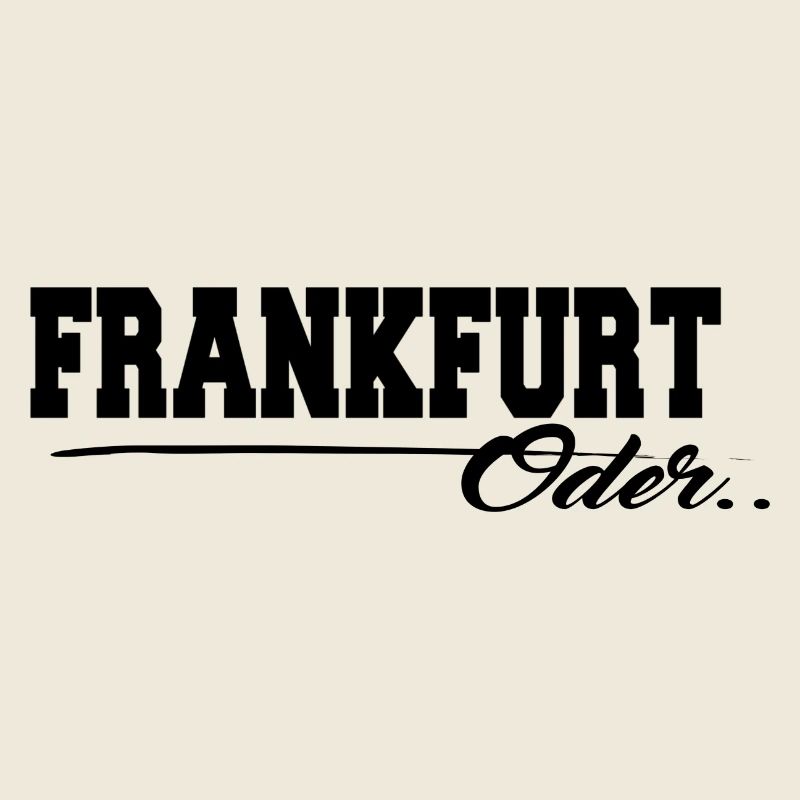 Frankfurt Oder Schriftzug