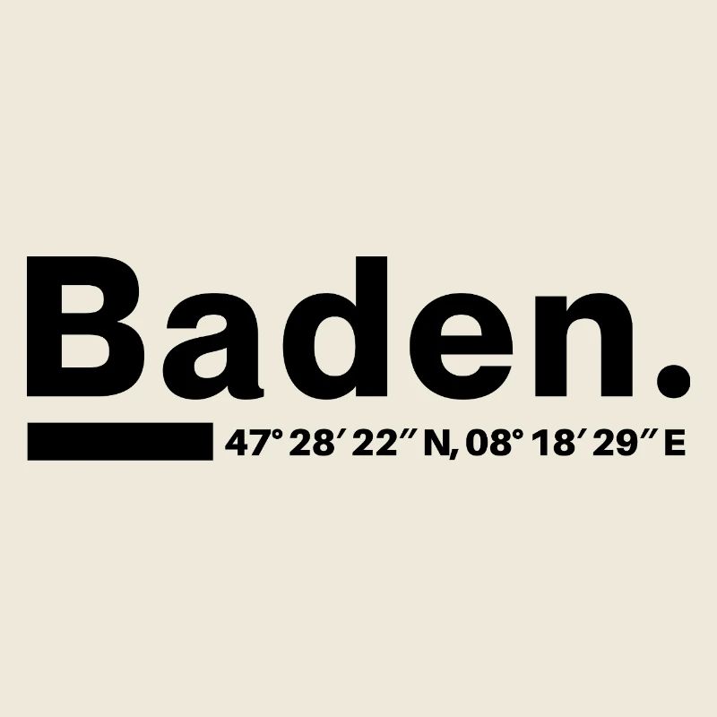 Baden coordinates Aargau Aargauer Aargauerin