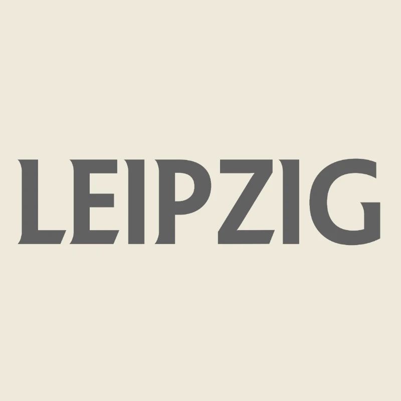 Leipzig – Deutschland Textdesign