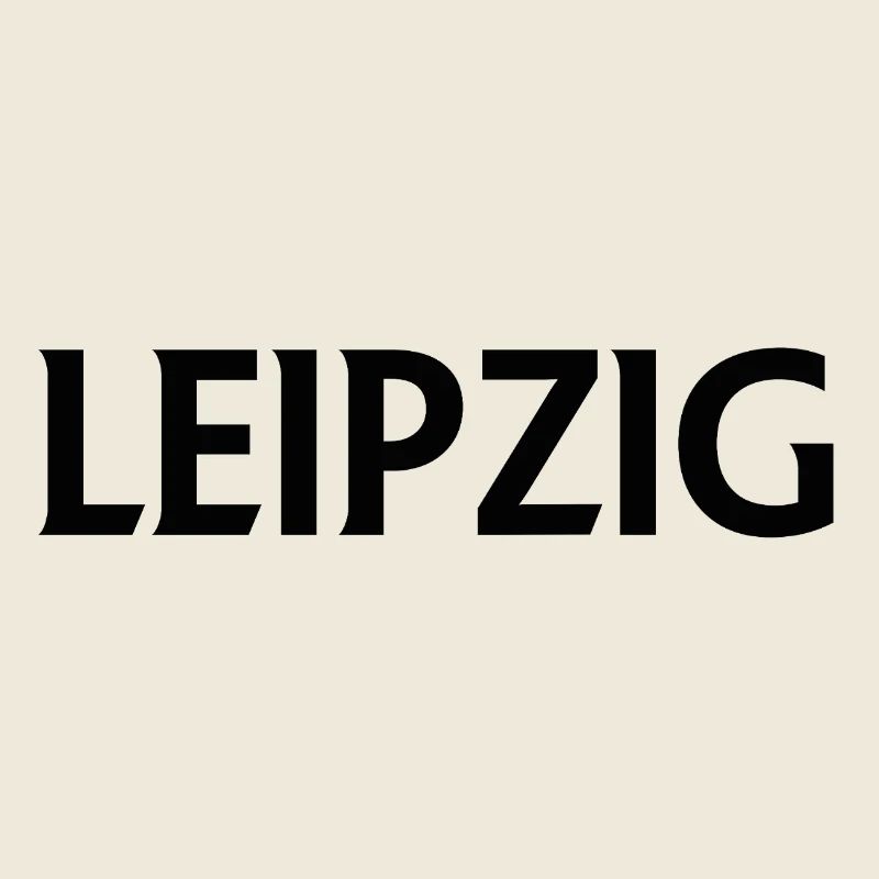 Leipzig – Deutschland Textdesign
