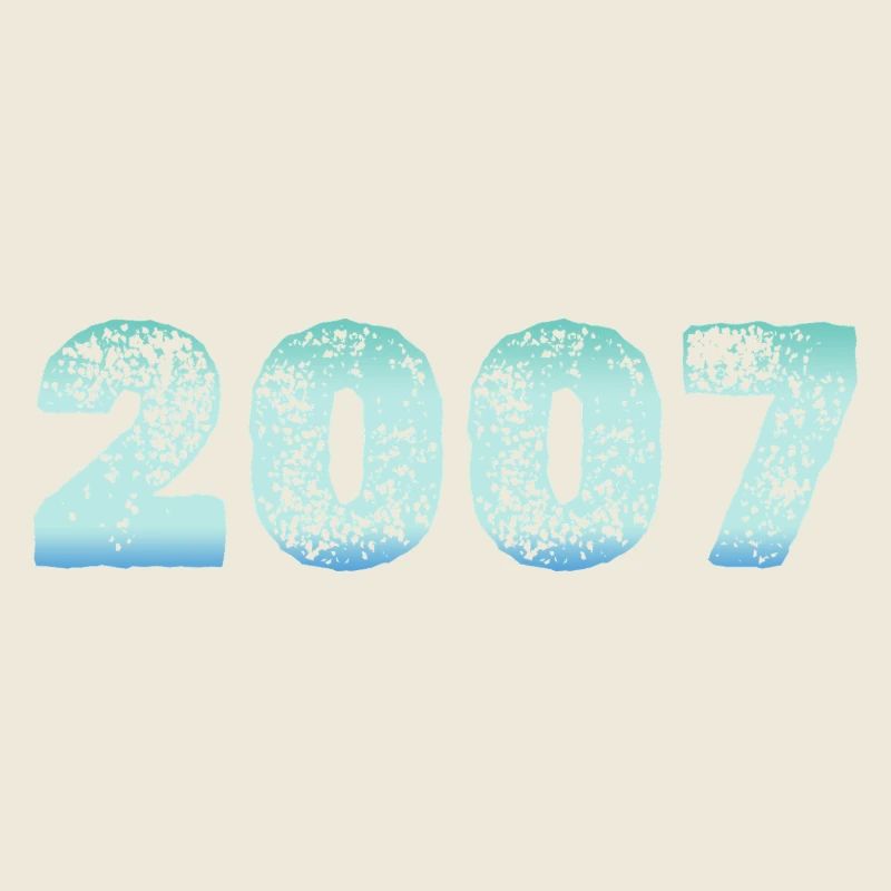 Typographie rétro grunge 2007