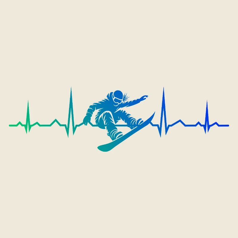 Illustration de snowboard pour femmes