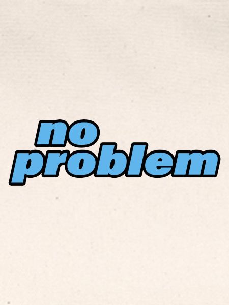 NO PROBLEM