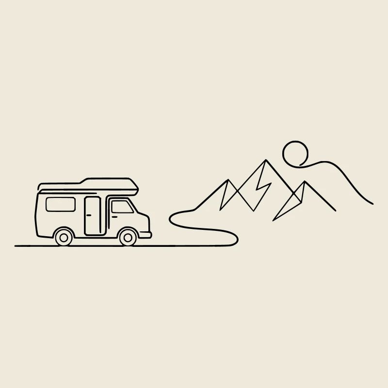 camper mountains berge reise