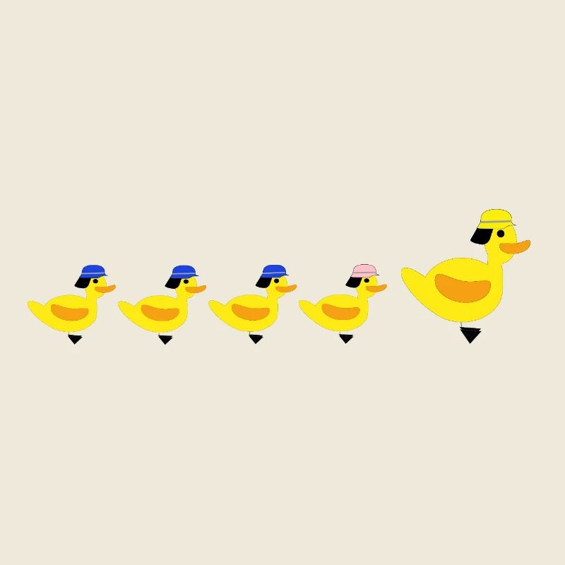Fire Brigade Ducks - Family