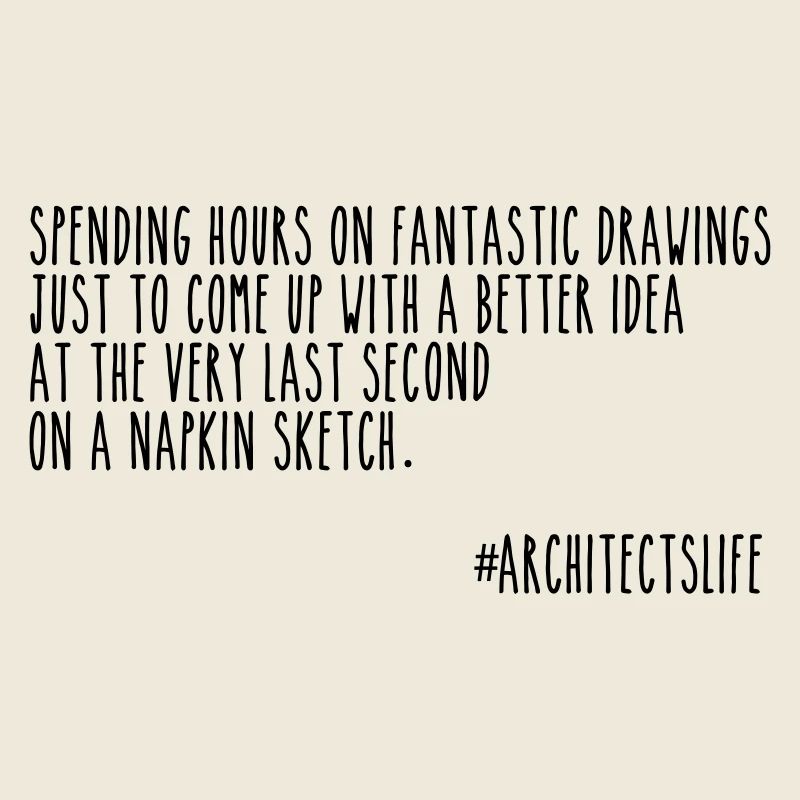 Architects and napkins