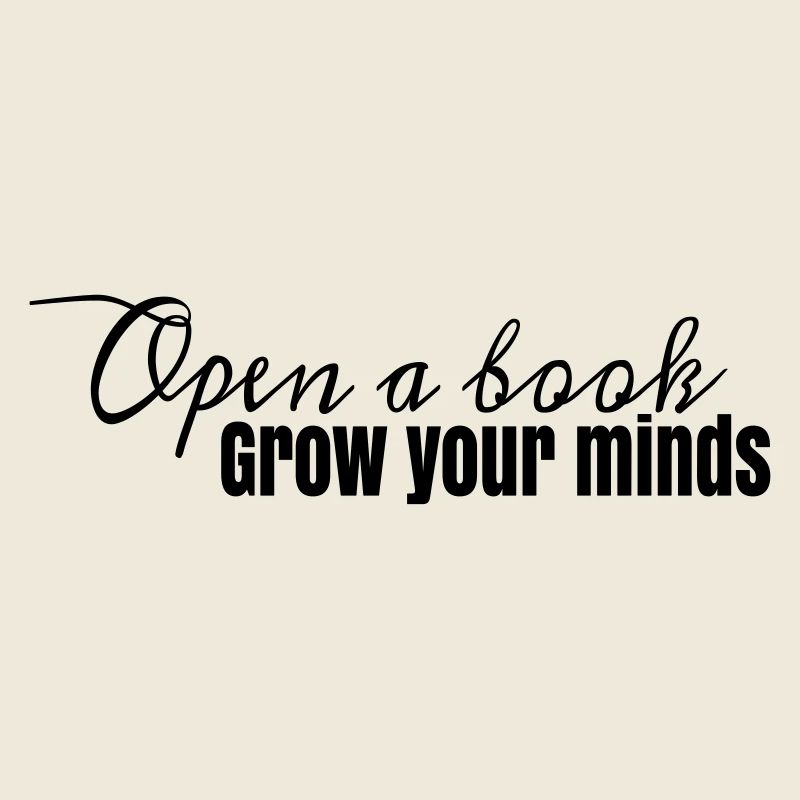 Book Design Open A Book, grow your minds