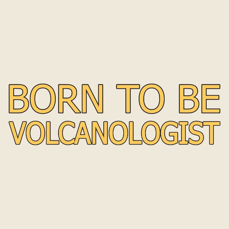 Volcanologue né pour être volcanologue