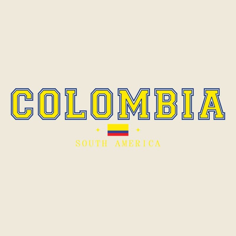 Look drapeau de style Columbia College