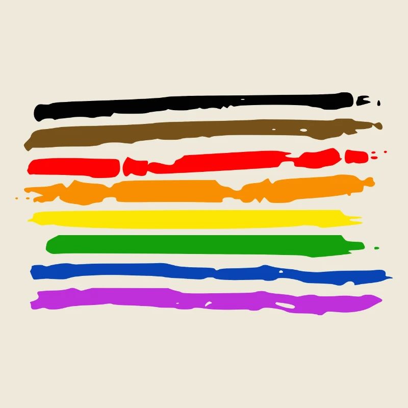 Drapeau de la fierté Plus de couleurs