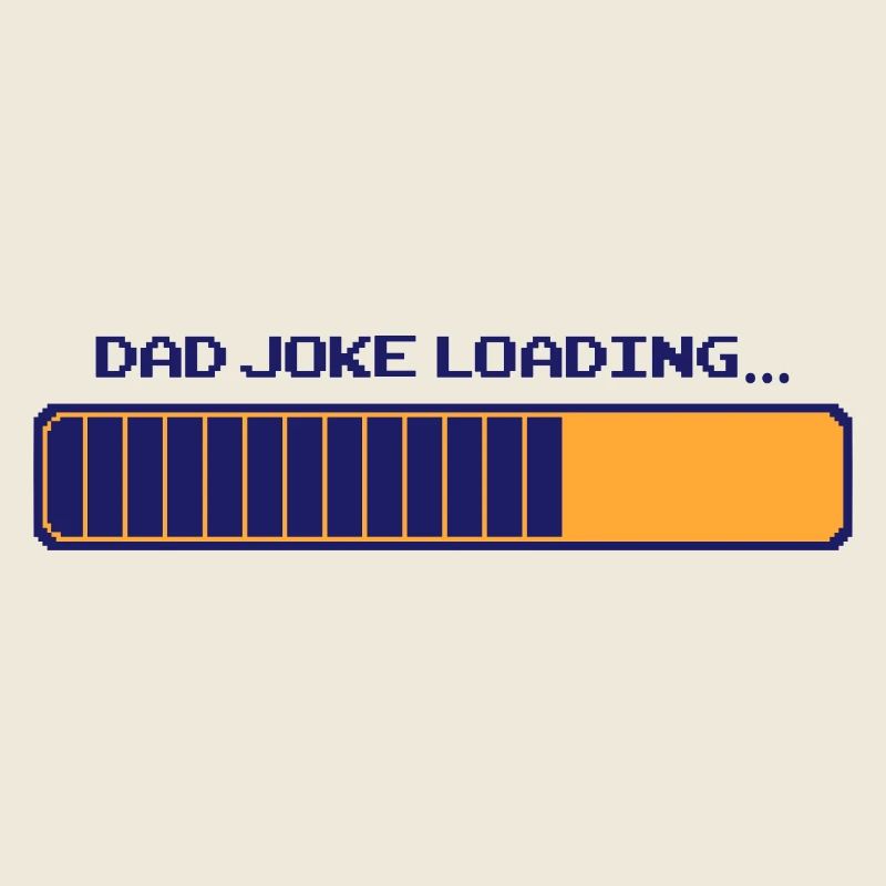 Dad Joke Loading – Pixelbar