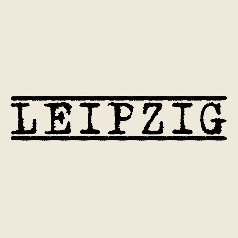 Leipzig – Vintage Städte-Stempel Design